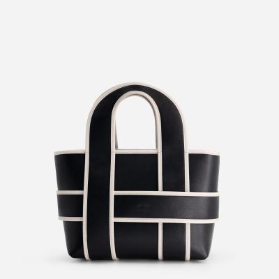 Checker Tote - Black