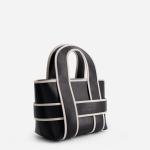 Checker Tote - Black