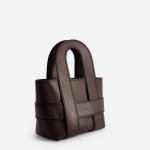 Checker Tote - Espresso