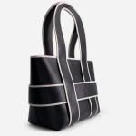 Checker Tote XL - Black