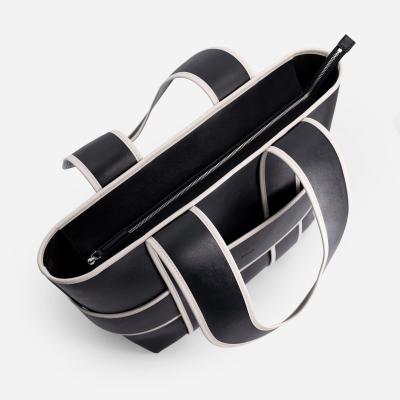Checker Tote XL - Black